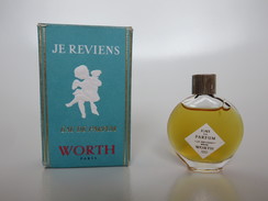 Je Reviens - Worth - Eau De Parfum - 7 ML - Miniatures Femmes (avec Boite)