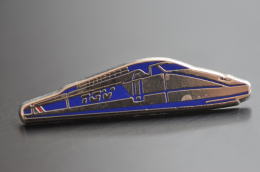 REF M1  : Pin's Pin  : Theme Train Chemin De Fer  : TGV Argent - TGV