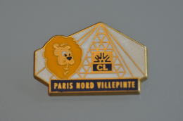 REF M3  : Pin's Pin  : Theme BANQUE : CREDIT Lyonnais Paris Nord Villepinte Decat - Banques