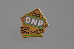 REF M4  : Pin's Pin  : Theme Banque : BNP Paris 13 - Banques
