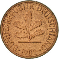 Monnaie, République Fédérale Allemande, Pfennig, 1982, Karlsruhe, TTB+ - 1 Pfennig