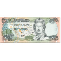 Billet, Bahamas, 1/2 Dollar, 2000, 2001, KM:68, NEUF - Bahama's
