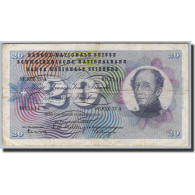 Billet, Suisse, 20 Franken, 1954-1976, 1958.12.18, KM:46f, TTB - Schweiz