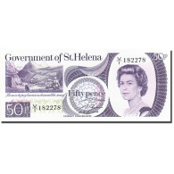 Billet, Saint Helena, 50 Pence, 1976-1979, Undated (1979), KM:5a, NEUF - Isola Sant'Elena