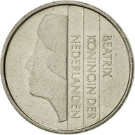 Monnaie, Pays-Bas, Beatrix, 25 Cents, 1985, TTB+, Nickel, KM:204 - 1980-2001 : Beatrix