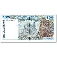 Billet, West African States, 5000 Francs, Undated (1992-2003), Undated - États D'Afrique De L'Ouest