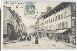 Delcampe - Darnétal.- La Rue Sadi Carnot - (belle Animation) CPA 1904 - Darnétal