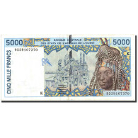 Billet, West African States, 5000 Francs, 1995, 1995, KM:713Kd, TTB+ - États D'Afrique De L'Ouest