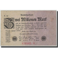 Billet, Allemagne, 2 Millionen Mark, 1923, 1923-09-01, KM:103, TB - 2 Miljoen Mark