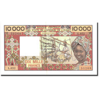 Billet, West African States, 10,000 Francs, Undated (1977-92), Undated - États D'Afrique De L'Ouest