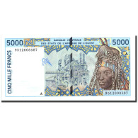 Billet, West African States, 5000 Francs, Undated (1992-2003), Undated - Stati Dell'Africa Occidentale