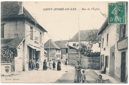 SAINT ANDRE LE GAZ - Rue De L'Eglise - Saint-André-le-Gaz