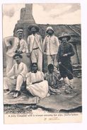 AFR-1054     SIERRA LEONE : A Jolly Company With A Woman Enjoying Her Pipe - Sierra Leona