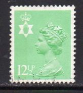 GB N. Ireland 1971-93 12½p Questa Regional Machin, P. 15x14, Used, SG 36a - Irlanda Del Norte