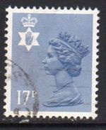 GB N. Ireland 1971-93 17p Questa Regional Machin, Type I, Used, SG 43 - Irlanda Del Nord