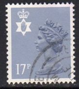 GB N. Ireland 1971-93 17p Grey Blue Questa Regional Machin, Type II, Used, SG 43Ea - Noord-Ierland