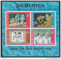 A0314 DOMINICA 1969, SG MS302 Moon Landing M-sheet  MNH - Dominique (1978-...)