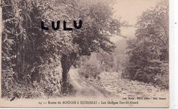 ALGERIE : Route De Bougie A Djidjelli Les Gorges Dar-El-Oued : édit. Dessin N° 14  Photo Albert Coll. Etoile - El-Oued