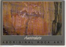 AUSTRALIAN's ABORIGINAL ROCK ART ; Large Format, Nice Stamp - Aborigenes