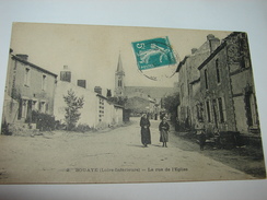 C.P.A.- Bouaye (44) - La Rue De L'Eglise - 1903 - SPL (K29) - Bouaye