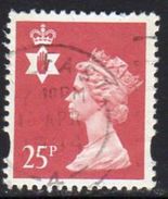 GB N. Ireland 1993-2000 25p Questa Elliptical Regional Machin, Used, SG 72 - Nordirland