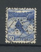 SUISSE - N° Yt 295 PERFORÉ "FG" Obli. - Gezähnt (perforiert)