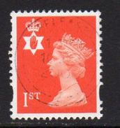 GB N. Ireland 2000 Redrawn 1st Class Elliptical Regional Machin, P. 15x14, Used, SG 88b - Noord-Ierland