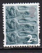 GB England 2001-2 2nd Class With Border Regional Country, Used, SG 6 - Engeland