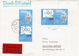 DDR / GDR -  Umschlag Echt Gelaufen / Cover Used (O892) - Cartas