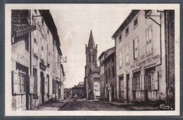 Carte Postale  43. Loudes  Hotel Des Poste  Rue De La Barreyre     Trés Beau Plan - Loudes