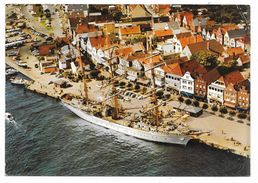 Cpa: ALLEMAGNE - DEUTCHLAND - Ostseeheilbad TRAVEMÜNDE (Luftbild, Segelmasten 3 - Voilier 3 Mats) 1978 - Luebeck-Travemuende