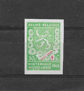 België 1941 Y&T Nr 548A (**) - Unused Stamps