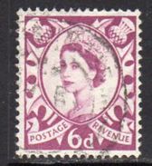 GB Scotland 1958-67 6d Regional Wilding, Used, SG 3 - Scotland