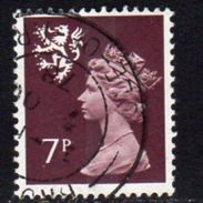 GB Scotland 1971-93 7p Regional Machin, Used, SG 24 - Scotland