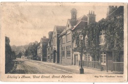 Shelley's House West STreet GREAT MARLOW - TB(without Stamp) - Buckinghamshire