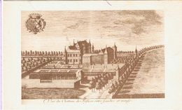 LEERS-ET-FOSTEAU (THUIN) - Château Du Fosteau Avec Publicité Au Verso - Thuin