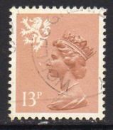 GB Scotland 1971-93 13p Waddington Type II Regional Machin, Used, SG 39Ea - Scotland