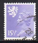 GB Scotland 1971-93 15½p Waddington Regional Machin, Used, SG 41 - Scotland