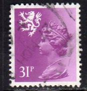 GB Scotland 1971-93 31p Type II Waddington Regional Machin, Used, SG 51Ea - Scotland