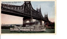 QUEENSBORO BRIDGE OVER WELFARE ISLAND - Ponts & Tunnels