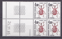 N° 108 Taxes Insectes Coléoptères:  Coins Datés 25.11.85 Neuf Impecable - Portomarken