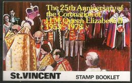 St Vincent  - 1978 Coronation Anniversary Booklet (2 Sets) MNH ** - St.Vincent (...-1979)