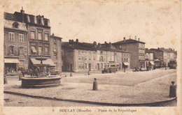 1935    Boulay  " Place De La  République  " - Boulay Moselle