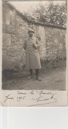 FAINS-VEEL - Un Poilu De 1916 Qui Pose ( Carte-photo ) - Other & Unclassified