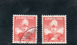 GROENLAND 1938-46 O - Oblitérés
