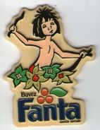 MAGNET   LIVRE DE LA JUNGLE   DISNEY    MOWGLI     BUVEZ  FANTA - Deportes