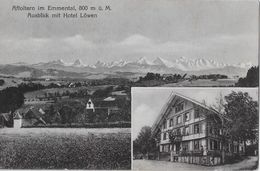 AFFOLTERN IM EMMENTAL → Mehrbildkarte Mit Dem Hotel Löwen Anno 1930 - Affoltern Im Emmental 