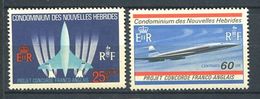 206 NOUVELLES HEBRIDES 1968 - Yvert 276/77 - Concorde - Neuf ** (MNH) Sans Trace De Charniere - Neufs