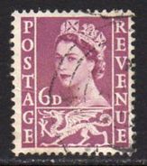 GB Wales 1958-67 6d Regional Wilding, Used, SG 3 - Gales