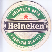 COASTER - PREPARED BY HARD CARD BOARD - HEINEKEN BEER - Other & Unclassified